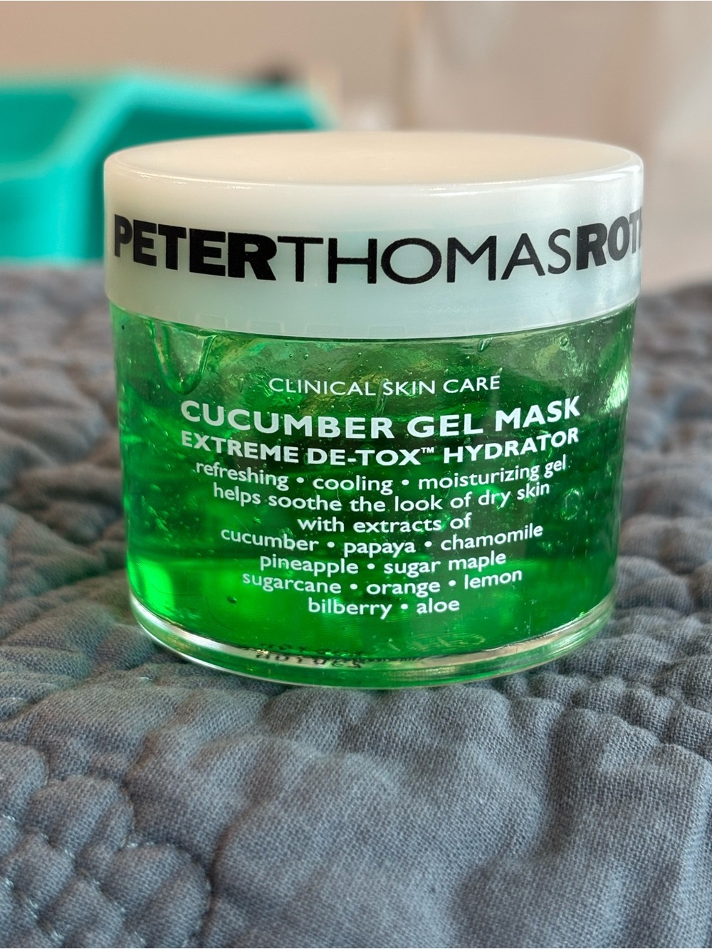 Peter Thomas Roth Cucumber Gel Mask 1.7 oz New Sealed Hydrating Mask